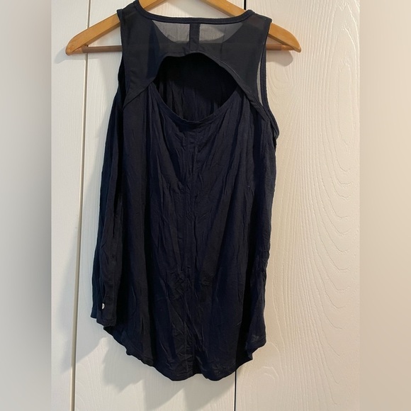90 Degree By Reflex Navy Tank - Picture 2 of 4